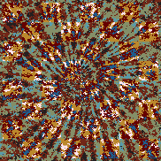 Tie-Dye-Camo NFT #0055 belongs to Group #282 © Dan Ellis