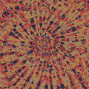 Tie-Dye-Camo NFT #0065 belongs to Group #688 © Dan Ellis