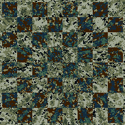 Tie-Dye-Camo NFT #0409 belongs to Group #002 © Dan Ellis