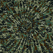 Tie-Dye-Camo NFT #0443 belongs to Group #002 © Dan Ellis