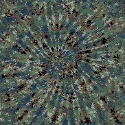 Tie-Dye-Camo NFT #0482 belongs to Group #012 © Dan Ellis