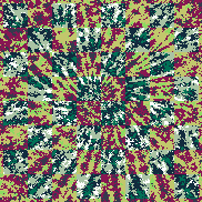 Tie-Dye-Camo NFT #0569 belongs to Group #424 © Dan Ellis