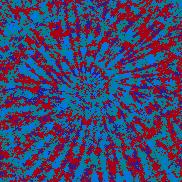 Tie-Dye-Camo NFT #0845 belongs to Group #273 © Dan Ellis