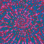 Tie-Dye-Camo NFT #0887 belongs to Group #389 © Dan Ellis