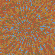 Tie-Dye-Camo NFT #0888 belongs to Group #620 © Dan Ellis