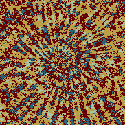 Tie-Dye-Camo NFT #0931 belongs to Group #548 © Dan Ellis