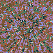 Tie-Dye-Camo NFT #1106 belongs to Group #379 © Dan Ellis