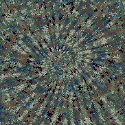 Tie-Dye-Camo NFT #1322 belongs to Group #012 © Dan Ellis