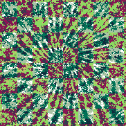 Tie-Dye-Camo NFT #1445 © Dan Ellis