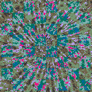 Tie-Dye-Camo NFT #1590 © Dan Ellis