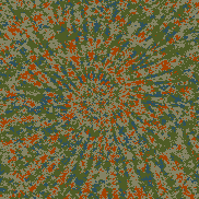 Tie-Dye-Camo NFT #1597 belongs to Group #637 © Dan Ellis