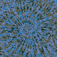 Tie-Dye-Camo NFT #1636 © Dan Ellis