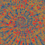 Tie-Dye-Camo NFT #1697 belongs to Group #205 © Dan Ellis