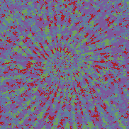 Tie-Dye-Camo NFT #1732 belongs to Group #439 © Dan Ellis