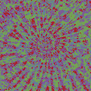 Tie-Dye-Camo NFT #1783 belongs to Group #439 © Dan Ellis